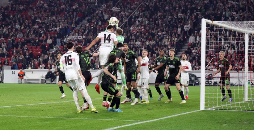 26 02 26 VfB Stuttgart Celtic Glasgow Germany, Stuttgart, 26 02 2026, Football, UEFA Europa League, Season 2025 2026, Play Offs, Second leg, VfB Stuttgart Celtic Glasgow Luca Jaquez VfB Stuttgart