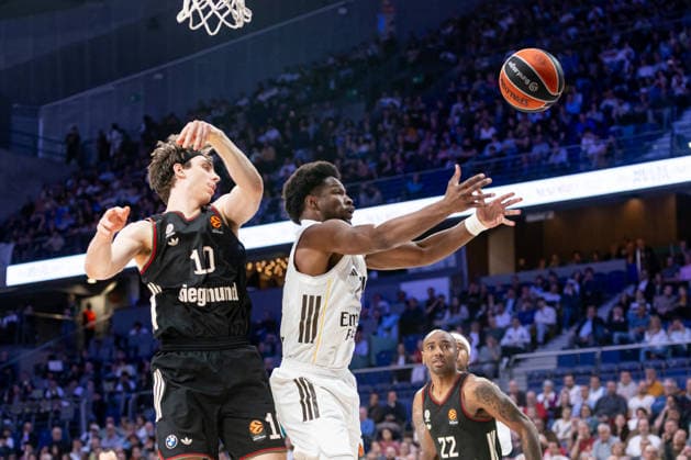 2026 Euroleague basketball Real Madrid v FC Bayern Munich February 26th 26th February 2026 Movistar Arena Madrid, Spain Euroleague Basketball Spain, Real Madrid vs FC Bayern Munich Andres Feliz Real Madrid Madrid Spain Basketball Copyright: xAlbaxPachecox xAgenciaxLOFx