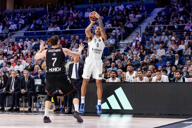 2026 Euroleague basketball Real Madrid v FC Bayern Munich February 26th 26th February 2026 Movistar Arena Madrid, Spain Euroleague Basketball Spain, Real Madrid vs FC Bayern Munich Trey Lyles Real Madrid Madrid Spain Basketball Copyright: xAlbaxPachecox xAgenciaxLOFx