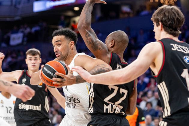 2026 Euroleague basketball Real Madrid v FC Bayern Munich February 26th 26th February 2026 Movistar Arena Madrid, Spain Euroleague Basketball Spain, Real Madrid vs FC Bayern Munich Trey Lyles Real Madrid Madrid Spain Basketball Copyright: xAlbaxPachecox xAgenciaxLOFx