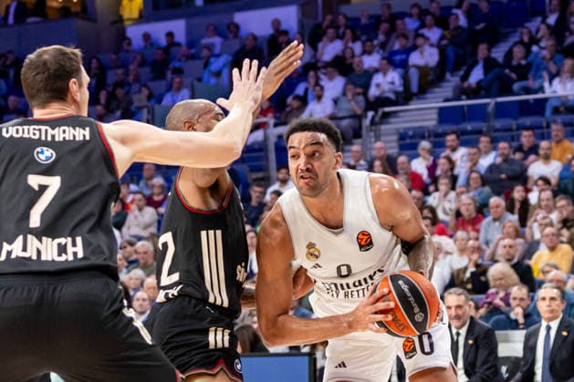 2026 Euroleague basketball Real Madrid v FC Bayern Munich February 26th 26th February 2026 Movistar Arena Madrid, Spain Euroleague Basketball Spain, Real Madrid vs FC Bayern Munich Trey Lyles Real Madrid Madrid Spain Basketball Copyright: xAlbaxPachecox xAgenciaxLOFx