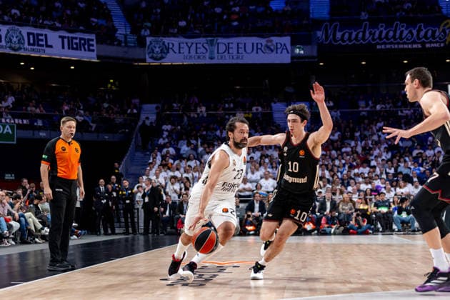 2026 Euroleague basketball Real Madrid v FC Bayern Munich February 26th 26th February 2026 Movistar Arena Madrid, Spain Euroleague Basketball Spain, Real Madrid vs FC Bayern Munich Sergio Llull Madrid Spain Basketball Copyright: xAlbaxPachecox xAgenciaxLOFx