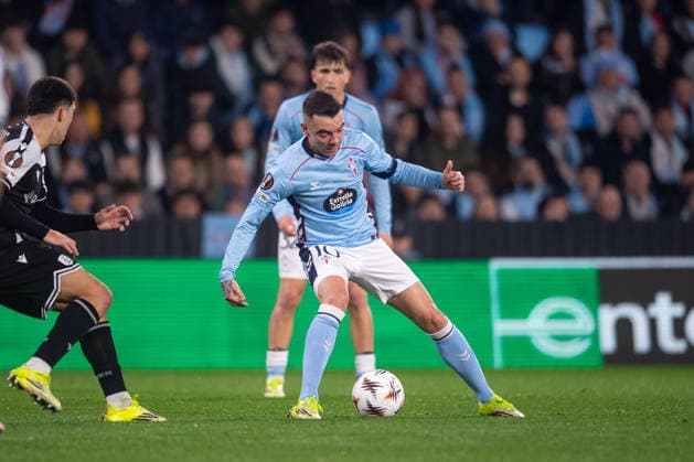 February 26, 2026, Vigo, Guimaraes, Spain: Iago Aspas of RC Celta Vigo is seen on action during the UEFA Europa League 2025 26 Knockout Play-off Second Leg match between Real Club Celta and PAOK FC at Estadio Balaidos on February 26, 2026 in Vigo, Spain. Vigo Spain - ZUMAl192 20260226_zsp_l192_040 Copyright: xMiguelxLemosx