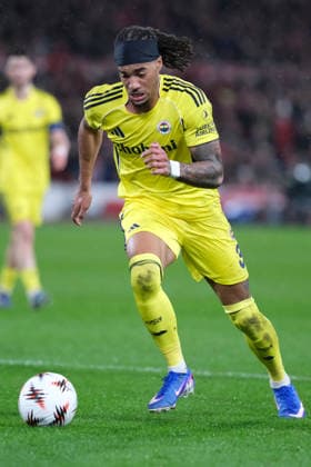 Archie Brown of Fenerbahce seen in action during the UEFA Europa league football match between Nottingham Forest and Fenerbahce at City Ground in Nottingham. Copyright: xPaulxBonserx xSportsxPressxPhotox Sportspressphoto_SPR97815