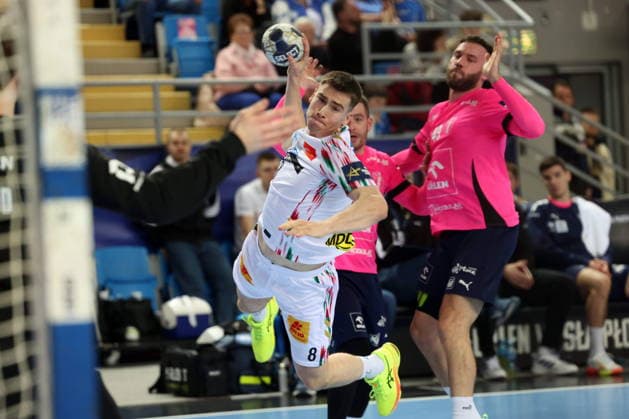 Plock 26.02.2026 Liga mistrzow pilka reczna mezczyzn faza grupowa sezon 2025 26 --- Group Chase mens handball EHF Champions League Orlen Wisla Plock - SC Magdeburg Manuel Zehnder Fot. Marcin Solarz FotoPyK NEWSPIX.PL --- newspix.pl 