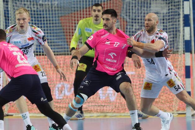 Plock 26.02.2026 Liga mistrzow pilka reczna mezczyzn faza grupowa sezon 2025 26 --- Group Chase mens handball EHF Champions League Orlen Wisla Plock - SC Magdeburg Abel Serdio Oscar Bergendahl Fot. Marcin Solarz FotoPyK NEWSPIX.PL --- newspix.pl 