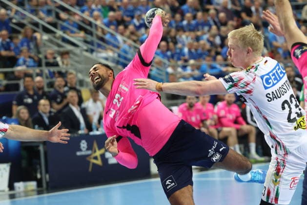 Plock 26.02.2026 Liga mistrzow pilka reczna mezczyzn faza grupowa sezon 2025 26 --- Group Chase mens handball EHF Champions League Orlen Wisla Plock - SC Magdeburg Melvyn Richardson Fot. Marcin Solarz FotoPyK NEWSPIX.PL --- newspix.pl 