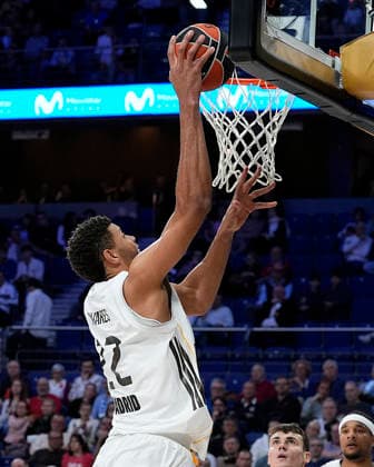REAL MADRID v FC BAYERN MUNICH. EUROLEAGUE 2025 2026. REGULAR SEASON. ROUND 29. Real Madrid s Walter Tavares during Euroleague Regular Season Round 29 match. February 26, 2026. (ALTERPHOTOS Acero) MadridSpain  Copyright: xAcerox