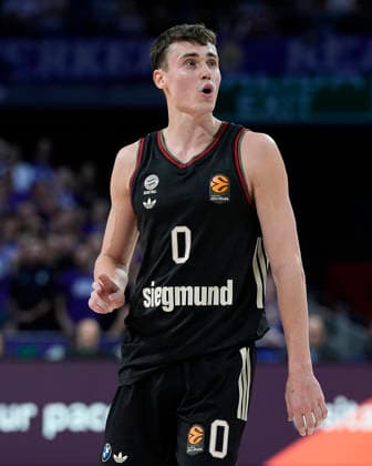 REAL MADRID v FC BAYERN MUNICH. EUROLEAGUE 2025 2026. REGULAR SEASON. ROUND 29. FC Bayern Munich s Neno Dimitrijevic during Euroleague Regular Season Round 29 match. February 26, 2026. (ALTERPHOTOS Acero) MadridSpain  Copyright: xAcerox