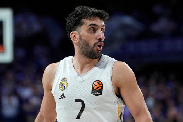 REAL MADRID v FC BAYERN MUNICH. EUROLEAGUE 2025 2026. REGULAR SEASON. ROUND 29. Real Madrid s Facundo Campazzo during Euroleague Regular Season Round 29 match. February 26, 2026. (ALTERPHOTOS Acero) MadridSpain  Copyright: xAcerox
