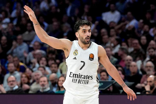 REAL MADRID v FC BAYERN MUNICH. EUROLEAGUE 2025 2026. REGULAR SEASON. ROUND 29. Real Madrid s Facundo Campazzo during Euroleague Regular Season Round 29 match. February 26, 2026. (ALTERPHOTOS Acero) MadridSpain  Copyright: xAcerox