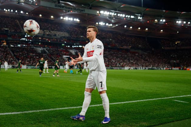 Stuttgart , Europa League VfB Stuttgart vs Celtic Glasgow , Maximilian Mittelstädt VfB