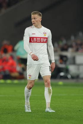Stuttgart , Europa League VfB Stuttgart vs Celtic Glasgow , Chris Führich VfB