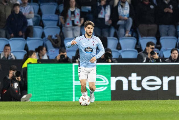 seen during UEFA Europa League knock out play off game between teams of RC Celta de Vigo and PAOK FC at Estadio de Balaidos (Maciej Rogowski Ball Raw Images PT) Vigo Estadio de Balaidos Spain Copyright: xMaciejxRogowskix _ROG3503