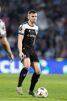 Jonjoe Kenny seen during UEFA Europa League knock out play off game between teams of RC Celta de Vigo and PAOK FC at Estadio de Balaidos (Maciej Rogowski Ball Raw Images PT) Vigo Estadio de Balaidos Spain Copyright: xMaciejxRogowskix _ROG5452