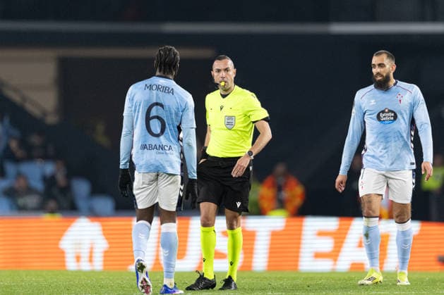Ivan Kruzliak seen during UEFA Europa League knock out play off game between teams of RC Celta de Vigo and PAOK FC at Estadio de Balaidos (Maciej Rogowski Ball Raw Images PT) Vigo Estadio de Balaidos Spain Copyright: xMaciejxRogowskix _ROG5665