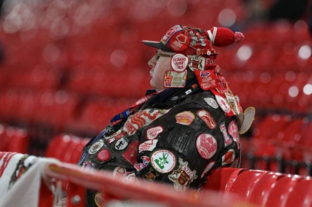 Nottingham Forest v Fenerbahce - UEFA Europa League NOTTINGHAM, UNITED KINGDOM - FEBRUARY 26: Fan of Nottingham Forest during UEFA Europa League round of 16 play-off match between Nottingham Forest and Fenerbahce at City Ground Stadium in Nottingham, United Kingdom on February 26, 2026. Rasid Necati Aslim Anadolu Nottingham United Kingdom. Editorial use only. Please get in touch for any other usage.  Copyright: x2026xAnadoluxRasidxNecatixAslimx