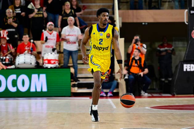 BASKET-BALL : AS Monaco VS Maccabi Rapyd Tel Aviv - Turkish Airlines EuroLeague - 26 02 2026 Jimmy Clark (Maccabi) - Turkish Airlines EuroLeague match between AS Monaco and Maccabi Rapyd Tel Aviv on February 26, 2026 at the Gaston-MÃ decin sports hall in Monaco MonacoMonaco  Copyright: xWilliamxCannarellax