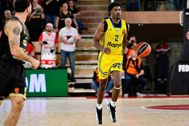 BASKET-BALL : AS Monaco VS Maccabi Rapyd Tel Aviv - Turkish Airlines EuroLeague - 26 02 2026 Jimmy Clark (Maccabi) - Turkish Airlines EuroLeague match between AS Monaco and Maccabi Rapyd Tel Aviv on February 26, 2026 at the Gaston-MÃ decin sports hall in Monaco MonacoMonaco  Copyright: xWilliamxCannarellax