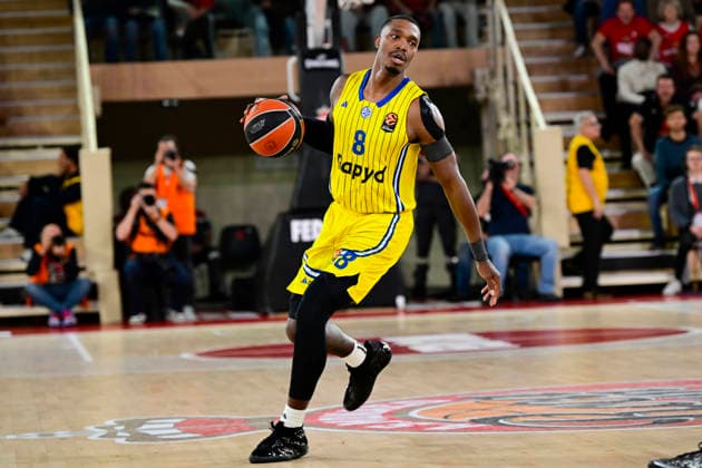 BASKET-BALL : AS Monaco VS Maccabi Rapyd Tel Aviv - Turkish Airlines EuroLeague - 26 02 2026 Lonnie Walker (Maccabi) - Turkish Airlines EuroLeague match between AS Monaco and Maccabi Rapyd Tel Aviv on February 26, 2026 at the Gaston-MÃ decin sports hall in Monaco MonacoMonaco  Copyright: xWilliamxCannarellax