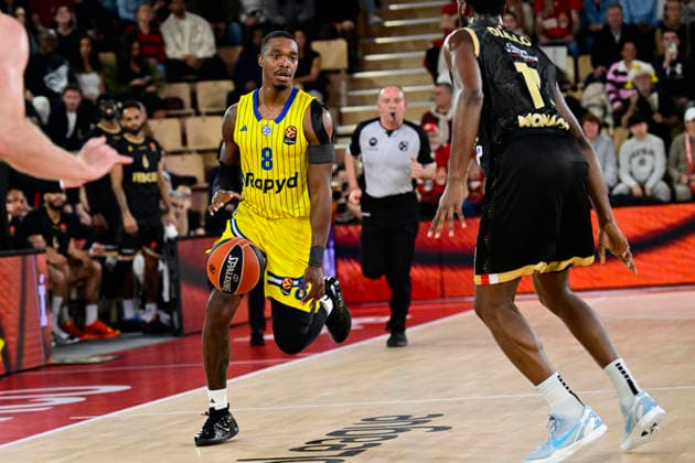 BASKET-BALL : AS Monaco VS Maccabi Rapyd Tel Aviv - Turkish Airlines EuroLeague - 26 02 2026 Lonnie Walker (Maccabi) - Turkish Airlines EuroLeague match between AS Monaco and Maccabi Rapyd Tel Aviv on February 26, 2026 at the Gaston-MÃ decin sports hall in Monaco MonacoMonaco  Copyright: xWilliamxCannarellax