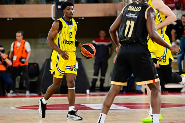 BASKET-BALL : AS Monaco VS Maccabi Rapyd Tel Aviv - Turkish Airlines EuroLeague - 26 02 2026 Jimmy Clark (Maccabi) - Turkish Airlines EuroLeague match between AS Monaco and Maccabi Rapyd Tel Aviv on February 26, 2026 at the Gaston-MÃ decin sports hall in Monaco MonacoMonaco  Copyright: xWilliamxCannarellax