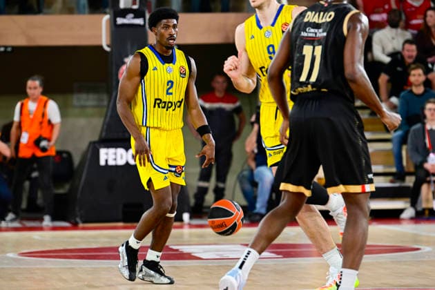 BASKET-BALL : AS Monaco VS Maccabi Rapyd Tel Aviv - Turkish Airlines EuroLeague - 26 02 2026 Jimmy Clark (Maccabi) - Turkish Airlines EuroLeague match between AS Monaco and Maccabi Rapyd Tel Aviv on February 26, 2026 at the Gaston-MÃ decin sports hall in Monaco MonacoMonaco  Copyright: xWilliamxCannarellax