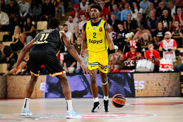 BASKET-BALL : AS Monaco VS Maccabi Rapyd Tel Aviv - Turkish Airlines EuroLeague - 26 02 2026 Jimmy Clark (Maccabi) - Turkish Airlines EuroLeague match between AS Monaco and Maccabi Rapyd Tel Aviv on February 26, 2026 at the Gaston-MÃ decin sports hall in Monaco MonacoMonaco  Copyright: xWilliamxCannarellax