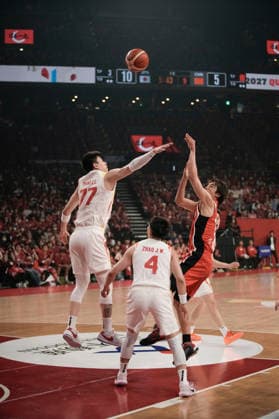 Yudai Nishida (JPN), FEBRUARY 26, 2026 - Basketball : FIBA Basketball World Cup 2027 Asian Qualifiers First Round Group B match between Japan - China at Okinawa Suntory Arena, Okinawa, Japan. Noxthirdxpartyxsales  aflo_321437452