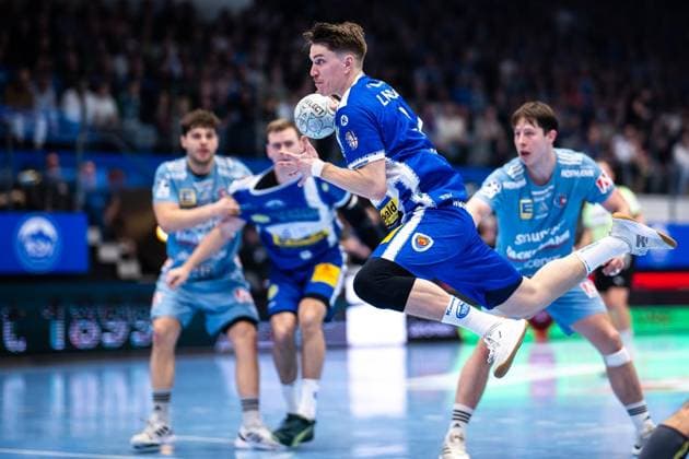 DAIKIN HBL HANDBALL MEN 1 BL 23 GAME DAY THSV EISENACH HC ERLANGEN FOR EDITORIAL PURPOSES ONLY p 26 02 2026 Eisenach DAIKIN HBL Handball 1 Bundesliga Herren Saison 2025 2026 23 Spieltag Werner Assmann Halle ThSV Eisenach HC Erlangen im Foto Oskar Joelsson 3 ThSV Eisenach Germany Thüringen Eisenach Copyright SaschaxFromm Copyright: SaschaxFromm doc84r2jhxzz03o5zb2ftu ,EDITORIAL USE ONLY Copyright: SaschaxFromm