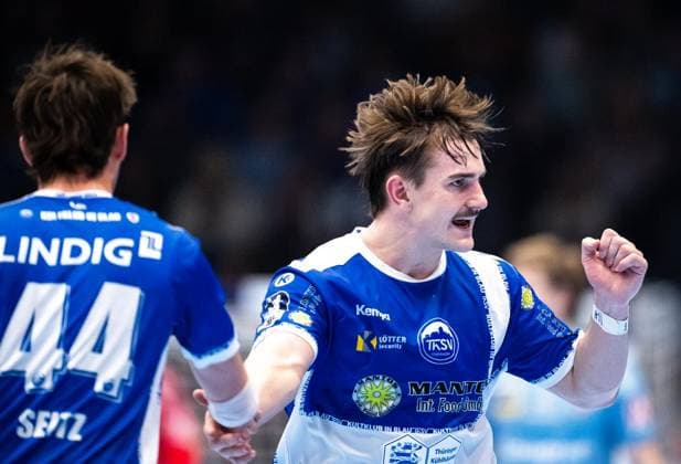 DAIKIN HBL HANDBALL MEN 1 BL 23 GAME DAY THSV EISENACH HC ERLANGEN FOR EDITORIAL PURPOSES ONLY p 26 02 2026 Eisenach DAIKIN HBL Handball 1 Bundesliga Herren Saison 2025 2026 23 Spieltag Werner Assmann Halle ThSV Eisenach HC Erlangen im Foto Felix Aellen 22 ThSV Eisenach , Stephan Seitz 44 ThSV Eisenach Germany Thüringen Eisenach Copyright SaschaxFromm Copyright: SaschaxFromm doc84r2kdynecx1mohwffwn ,EDITORIAL USE ONLY Copyright: SaschaxFromm