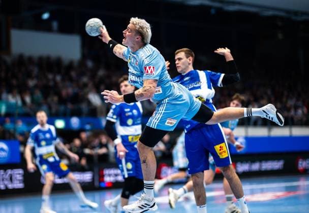 DAIKIN HBL HANDBALL MEN 1 BL 23 GAME DAY THSV EISENACH HC ERLANGEN FOR EDITORIAL PURPOSES ONLY p 26 02 2026 Eisenach DAIKIN HBL Handball 1 Bundesliga Herren Saison 2025 2026 23 Spieltag Werner Assmann Halle ThSV Eisenach HC Erlangen im Foto Marek Nissen 6 HC Erlangen Germany Thüringen Eisenach Copyright SaschaxFromm Copyright: SaschaxFromm doc84r2m429nqh4a3bwfwn ,EDITORIAL USE ONLY Copyright: SaschaxFromm