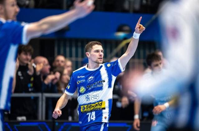 DAIKIN HBL HANDBALL MEN 1 BL 23 GAME DAY THSV EISENACH HC ERLANGEN FOR EDITORIAL PURPOSES ONLY p 26 02 2026 Eisenach DAIKIN HBL Handball 1 Bundesliga Herren Saison 2025 2026 23 Spieltag Werner Assmann Halle ThSV Eisenach HC Erlangen im Foto Vincent Büchner 74 ThSV Eisenach Germany Thüringen Eisenach Copyright SaschaxFromm Copyright: SaschaxFromm doc84r2m5aahu89rp02ftu ,EDITORIAL USE ONLY Copyright: SaschaxFromm