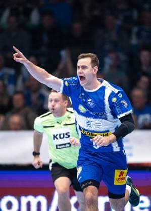 DAIKIN HBL HANDBALL MEN 1 BL 23 GAME DAY THSV EISENACH HC ERLANGEN FOR EDITORIAL PURPOSES ONLY p 26 02 2026 Eisenach DAIKIN HBL Handball 1 Bundesliga Herren Saison 2025 2026 23 Spieltag Werner Assmann Halle ThSV Eisenach HC Erlangen im Foto Max Beneke 9 ThSV Eisenach Germany Thüringen Eisenach Copyright SaschaxFromm Copyright: SaschaxFromm doc84r2m7v3sd4sjnrlfw9 ,EDITORIAL USE ONLY Copyright: SaschaxFromm