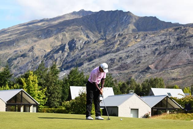 Golf, New Zealand Open in Queenstown