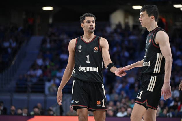 Real Madrid v FC Bayern Munich - Euroleague 2025 2026 - 26 Feb 2026 Oscar Da Silva of FC Bayern Munich during the EuroLeague match between Real Madrid and FC Bayern Munich at Movistar Arena Victory of the Real Madrid 93-70 Madrid Spain Copyright: xAtilanoxGarciax xSOPAxImagesx photos06647