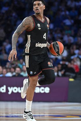 Real Madrid v FC Bayern Munich - Euroleague 2025 2026 - 26 Feb 2026 Xavier Rathan-Mayes of FC Bayern Munich during the EuroLeague match between Real Madrid and FC Bayern Munich at Movistar Arena Victory of the Real Madrid 93-70 Madrid Spain Copyright: xAtilanoxGarciax xSOPAxImagesx photos06668