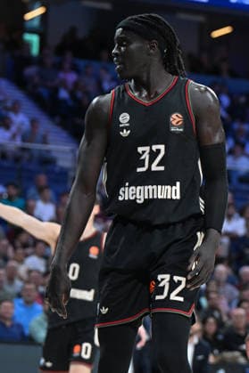 Real Madrid v FC Bayern Munich - Euroleague 2025 2026 - 26 Feb 2026 Wenyen Gabriel of FC Bayern Munich during the EuroLeague match between Real Madrid and FC Bayern Munich at Movistar Arena Victory of the Real Madrid 93-70 Madrid Spain Copyright: xAtilanoxGarciax xSOPAxImagesx photos06682