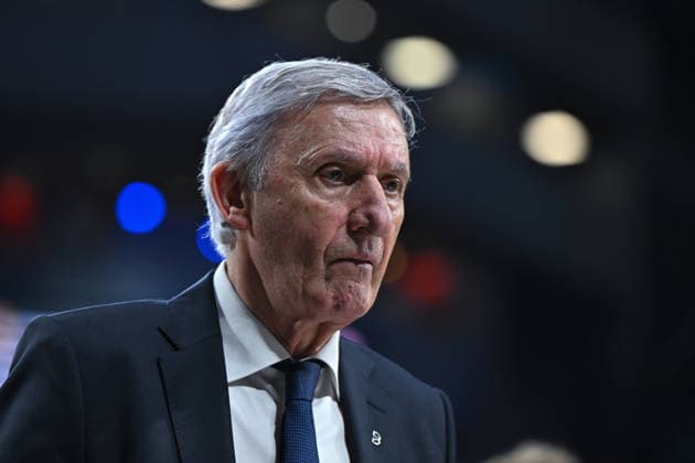 Real Madrid v FC Bayern Munich - Euroleague 2025 2026 - 26 Feb 2026 Coaches Svetislav Pesic of FC Bayern Munich during the EuroLeague match between Real Madrid and FC Bayern Munich at Movistar Arena Victory of the Real Madrid 93-70 Madrid Spain Copyright: xAtilanoxGarciax xSOPAxImagesx photos06707