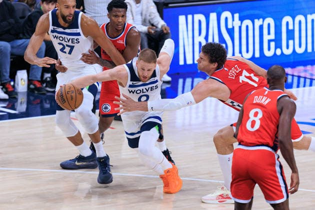 Basketball, NBA, Los Angeles Clippers - Minnesota Timberwolves