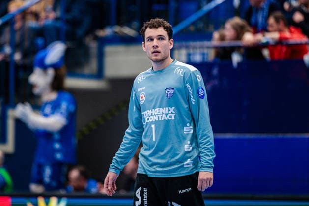 Constantin Moestl TBV Lemgo Lippe, 01 GER, TBV Lemgo Lippe vs Handball Sport Verein Hamburg, Handball, 1 Bundesliga, 23 Matchday, Season 2025 2026, 26 02 2026 GER, TBV Lemgo Lippe vs Handball Sport Verein Hamburg, Handball, 1 Bundesliga, 23 Matchday, Season 2025 2026, 26 02 2026 Lemgo Copyright: xEibner-Pressefoto JanxRollingerx EP_JSK