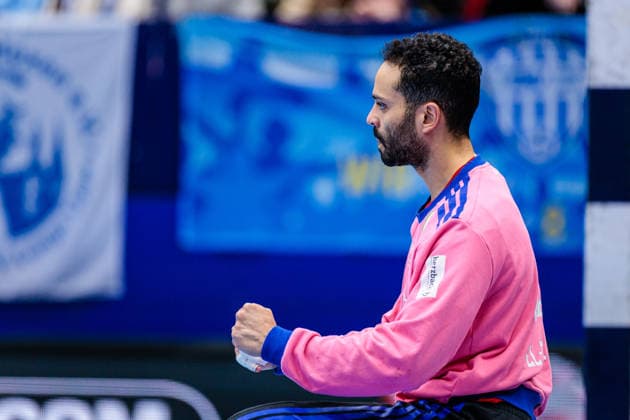 Mohamed El Tayar Handball Sport Verein Hamburg, 12 cheers GER, TBV Lemgo Lippe vs Handball Sport Verein Hamburg, Handball, 1 Bundesliga, 23 Matchday, Season 2025 2026, 26 02 2026 GER, TBV Lemgo Lippe vs Handball Sport Verein Hamburg, Handball, 1 Bundesliga, 23 Matchday, Season 2025 2026, 26 02 2026 Lemgo Copyright: xEibner-Pressefoto JanxRollingerx EP_JSK