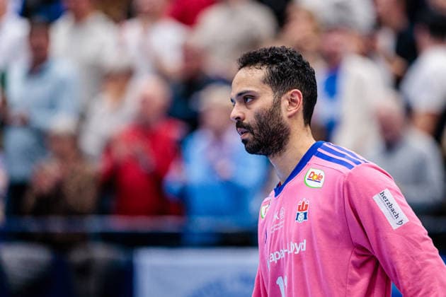 Mohamed El Tayar Handball Sport Verein Hamburg, 12 GER, TBV Lemgo Lippe vs Handball Sport Verein Hamburg, Handball, 1 Bundesliga, 23 Matchday, Season 2025 2026, 26 02 2026 GER, TBV Lemgo Lippe vs Handball Sport Verein Hamburg, Handball, 1 Bundesliga, 23 Matchday, Season 2025 2026, 26 02 2026 Lemgo Copyright: xEibner-Pressefoto JanxRollingerx EP_JSK