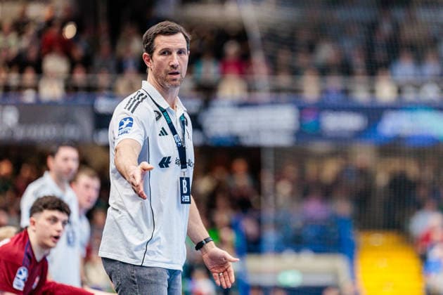 Torsten Jansen Handball Sport Verein Hamburg, Coach gestures GER, TBV Lemgo Lippe vs Handball Sport Verein Hamburg, Handball, 1 Bundesliga, Matchday 23, Season 2025 2026, 26 02 2026 GER, TBV Lemgo Lippe vs Handball Sport Verein Hamburg, Handball, 1 Bundesliga, Matchday 23, Season 2025 2026, 26 02 2026 Lemgo Copyright: xEibner-Pressefoto JanxRollingerx EP_JSK