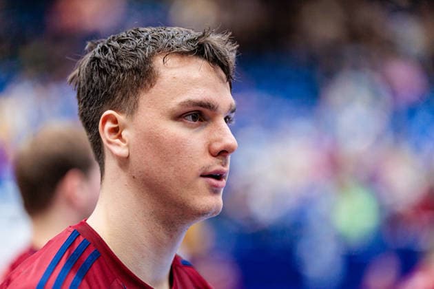 Maximilian Botta Handball Sport Verein Hamburg, 19 GER, TBV Lemgo Lippe vs Handball Sport Verein Hamburg, Handball, 1 Bundesliga, 23 Matchday, Season 2025 2026, 26 02 2026 GER, TBV Lemgo Lippe vs Handball Sport Verein Hamburg, Handball, 1 Bundesliga, 23 Matchday, Season 2025 2026, 26 02 2026 Lemgo Copyright: xEibner-Pressefoto JanxRollingerx EP_JSK