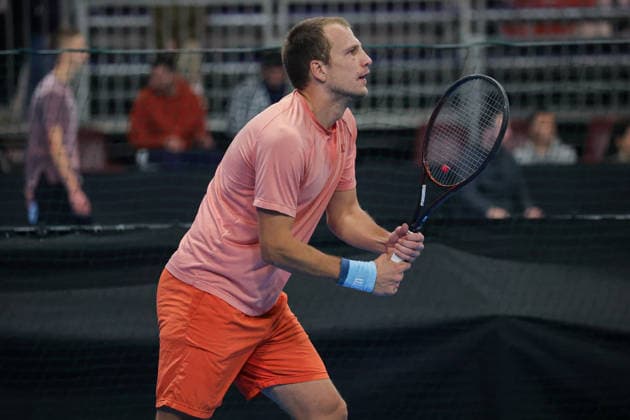 Mirza BASIC (BIH) and Nerman FATIC (BIH) during Challenger Citta di Lugano, International Tennis match in Lugano, Switzerland, February 26 2026  Copyright: xRobertaxCorradin IPAxSportx xipa-agency.netx xx IPA_72097765 IPA_Agency_IPA72097765