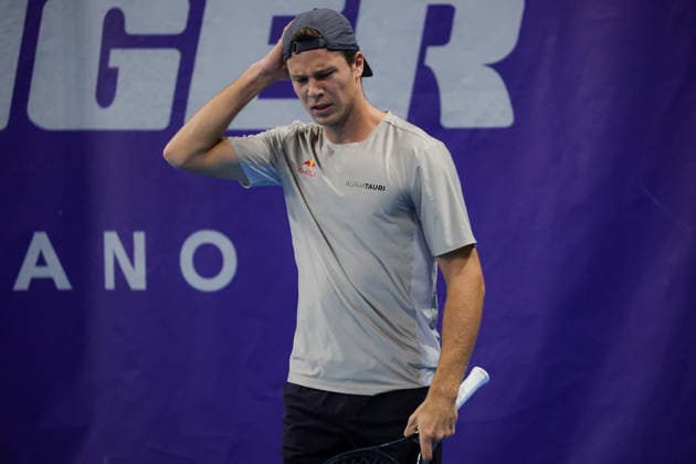 Joel SCHWAERZLER (AUT) during Challenger Citta di Lugano, International Tennis match in Lugano, Switzerland, February 26 2026  Copyright: xRobertaxCorradin IPAxSportx xipa-agency.netx xx IPA_72097782 IPA_Agency_IPA72097782