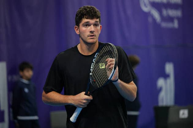 Benjamin KITTAY (USA) and Ryan SEGGERMAN (USA) during Challenger Citta di Lugano, International Tennis match in Lugano, Switzerland, February 26 2026  Copyright: xRobertaxCorradin IPAxSportx xipa-agency.netx xx IPA_72098127 IPA_Agency_IPA72098127