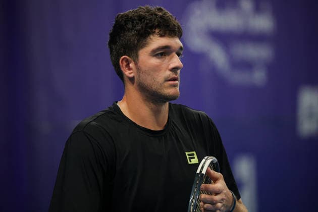 Benjamin KITTAY (USA) and Ryan SEGGERMAN (USA) during Challenger Citta di Lugano, International Tennis match in Lugano, Switzerland, February 26 2026  Copyright: xRobertaxCorradin IPAxSportx xipa-agency.netx xx IPA_72098129 IPA_Agency_IPA72098129