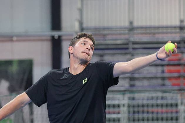 Benjamin KITTAY (USA) and Ryan SEGGERMAN (USA) during Challenger Citta di Lugano, International Tennis match in Lugano, Switzerland, February 26 2026  Copyright: xRobertaxCorradin IPAxSportx xipa-agency.netx xx IPA_72098134 IPA_Agency_IPA72098134